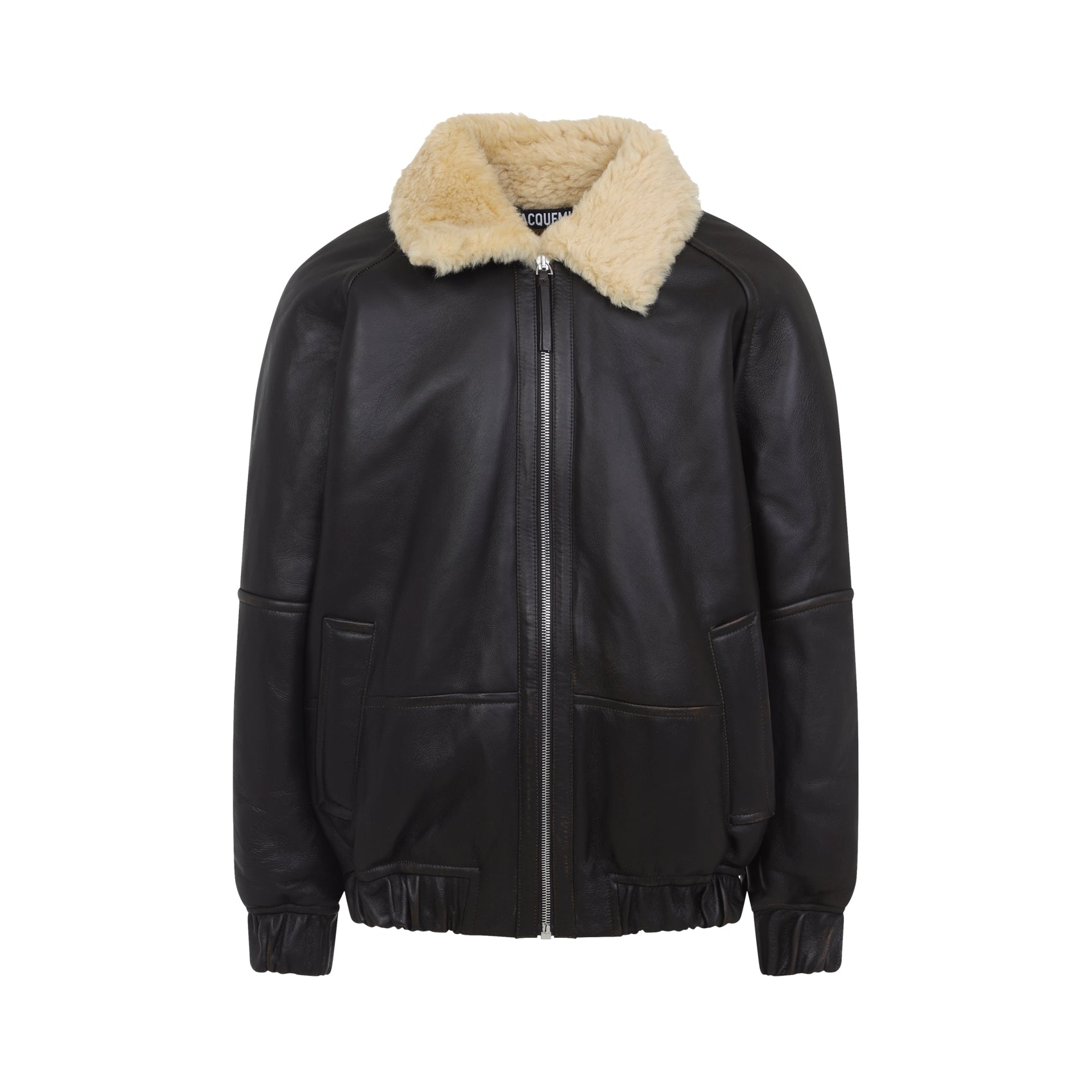 JACQUEMUS The Essential Leather Jacket for Men - FW25 Edition