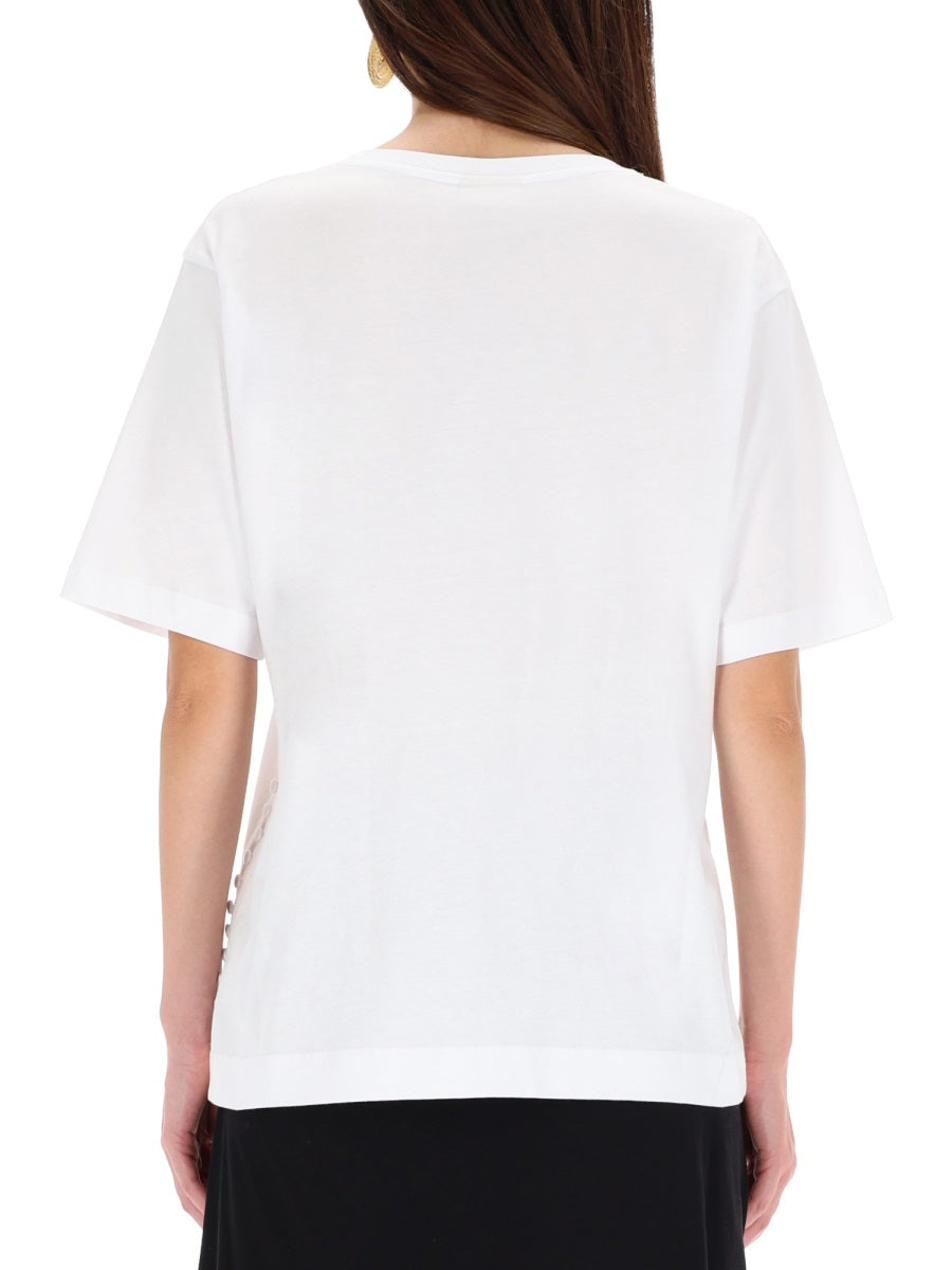 DRIES VAN NOTEN Chic Cotton Tee - Size S