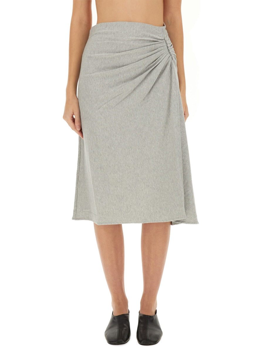 DRIES VAN NOTEN Draped Hevira Skirt - Size S