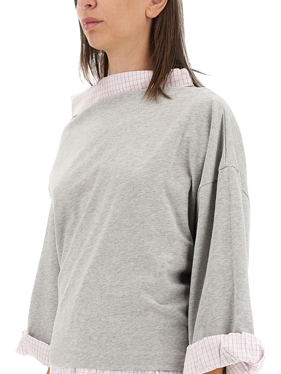 DRIES VAN NOTEN Women's Cotton Sweatshirt - Size S