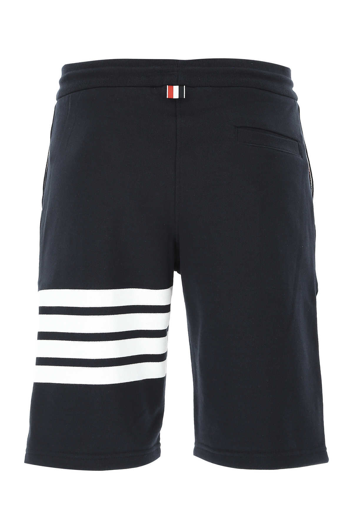 THOM BROWNE Classic Cotton Bermuda Shorts for Men