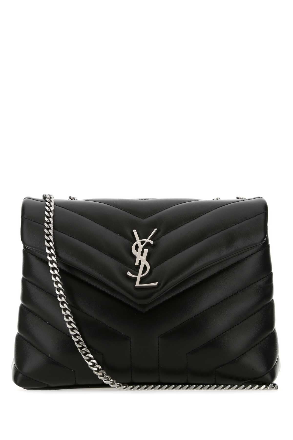 SAINT LAURENT Mini Leather Shoulder Handbag