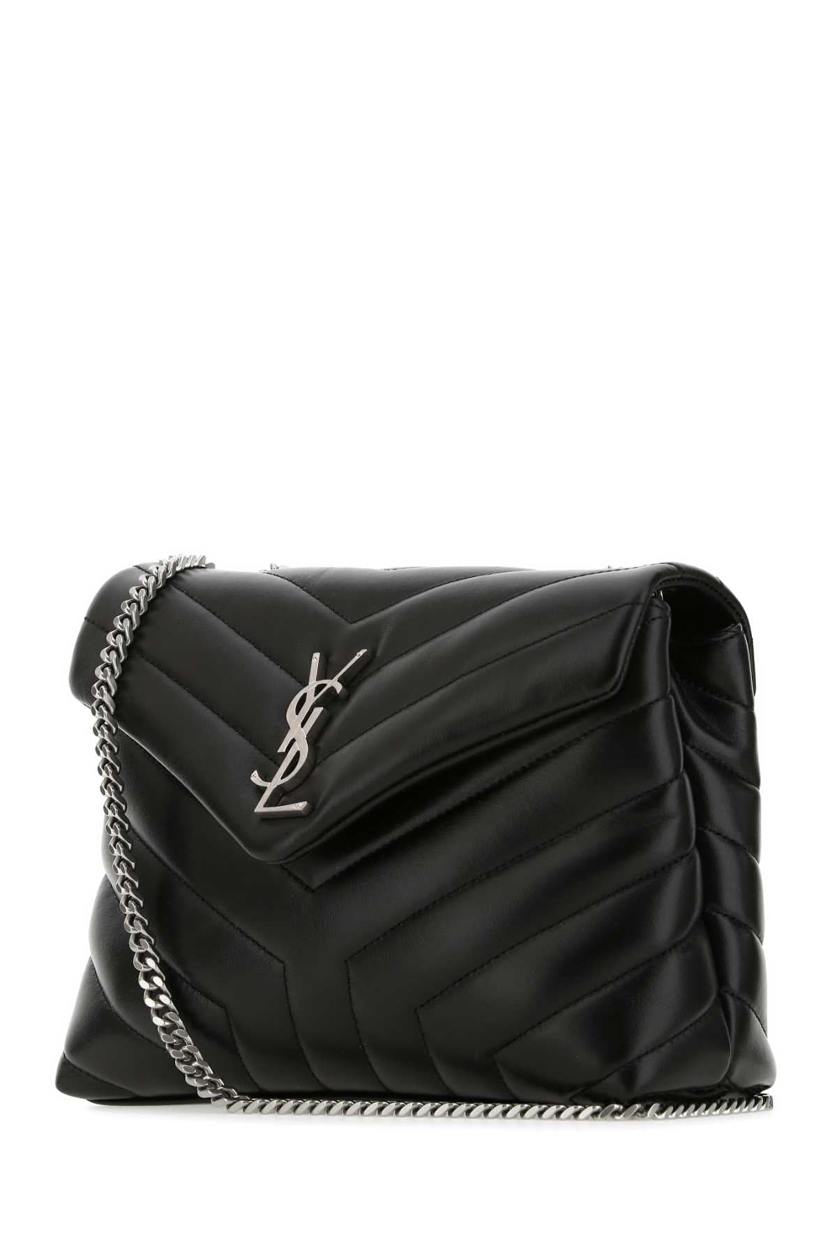 SAINT LAURENT Mini Leather Shoulder Handbag
