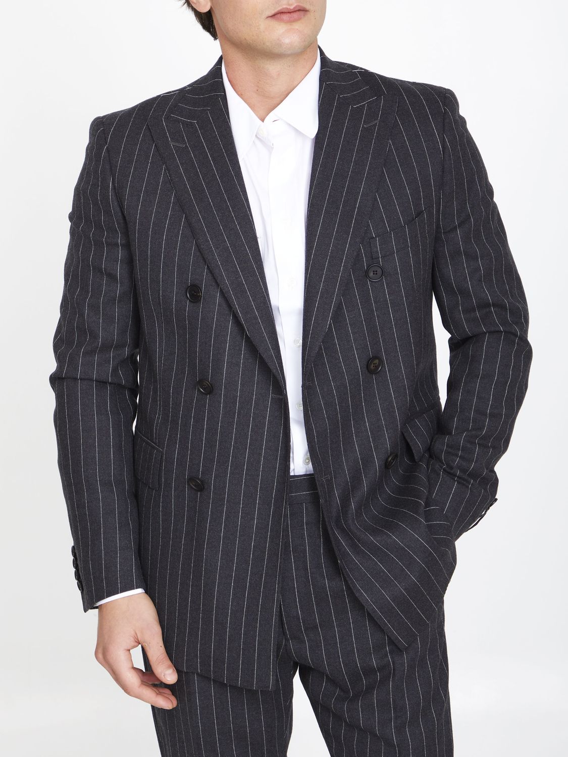 TONELLO Pinstriped Two-Piece Suit - Size IT 50