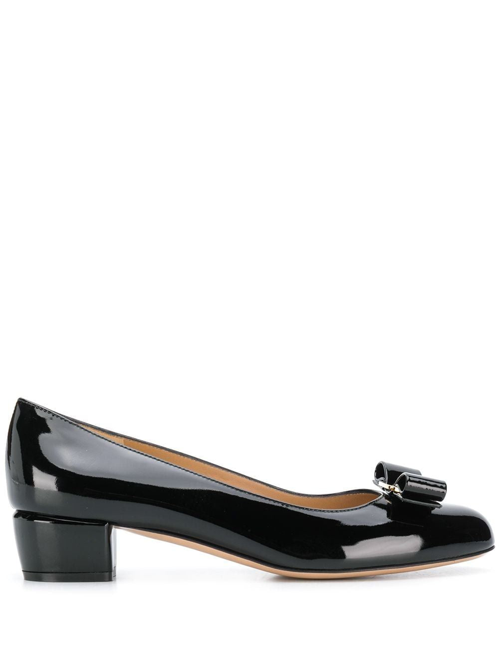 Ferragamo Elegant Bow Detail Pumps
