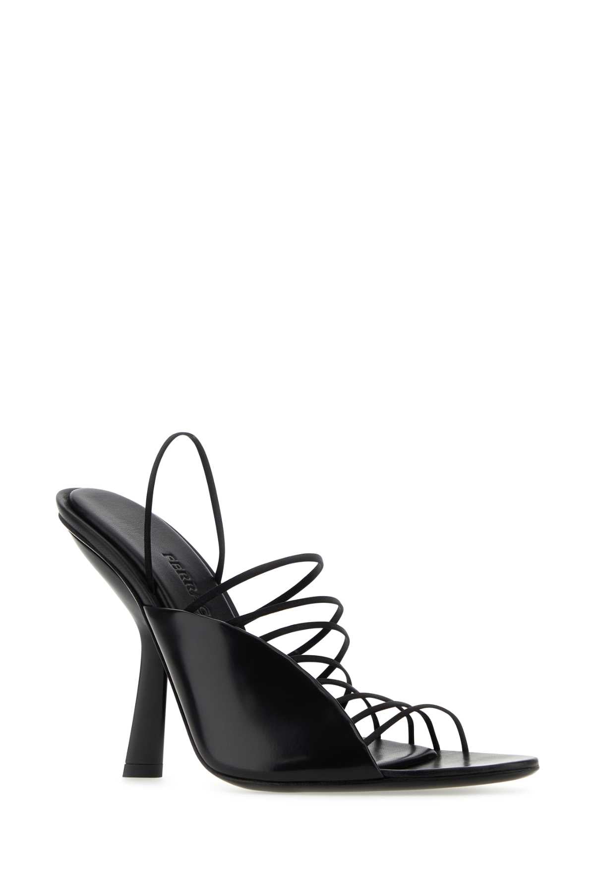 Ferragamo Elevated Fabric and Leather Sandals for Women