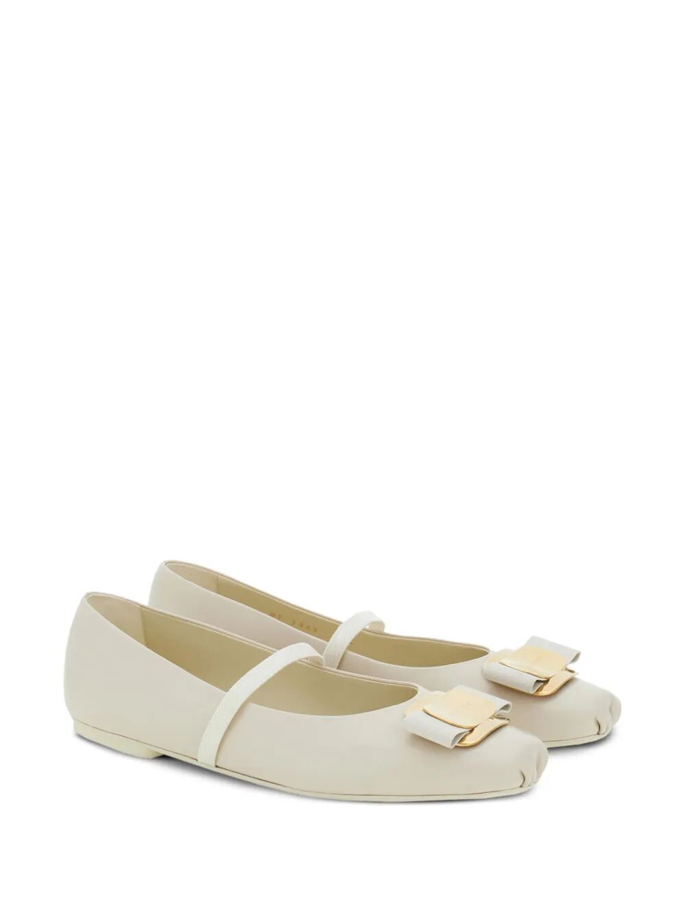 Ferragamo New Vara Plate Ballerinas
