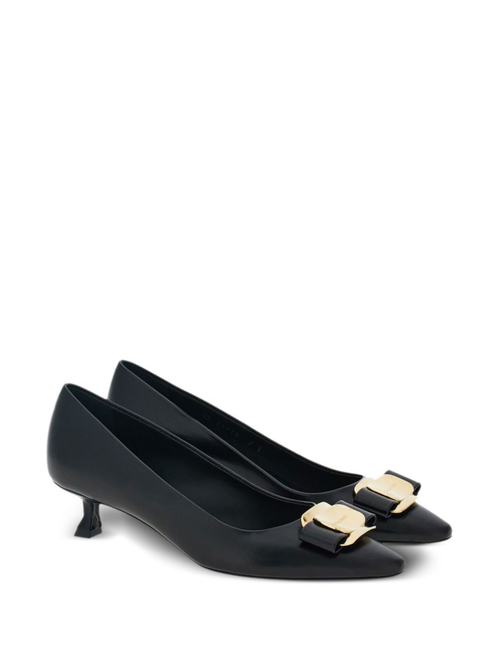 Ferragamo Elegant Mini Low Heel Pump
