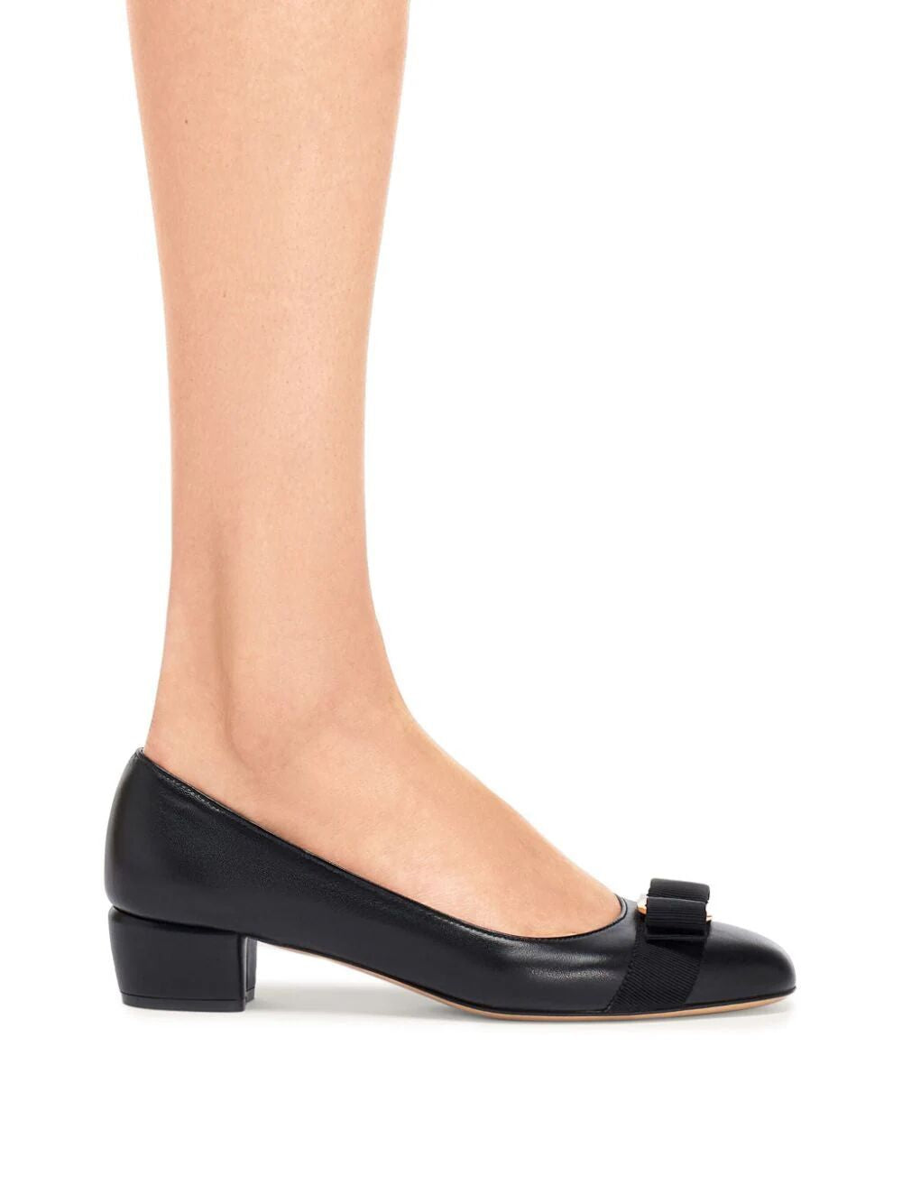 Ferragamo Vara Bow Mini Pump Shoe