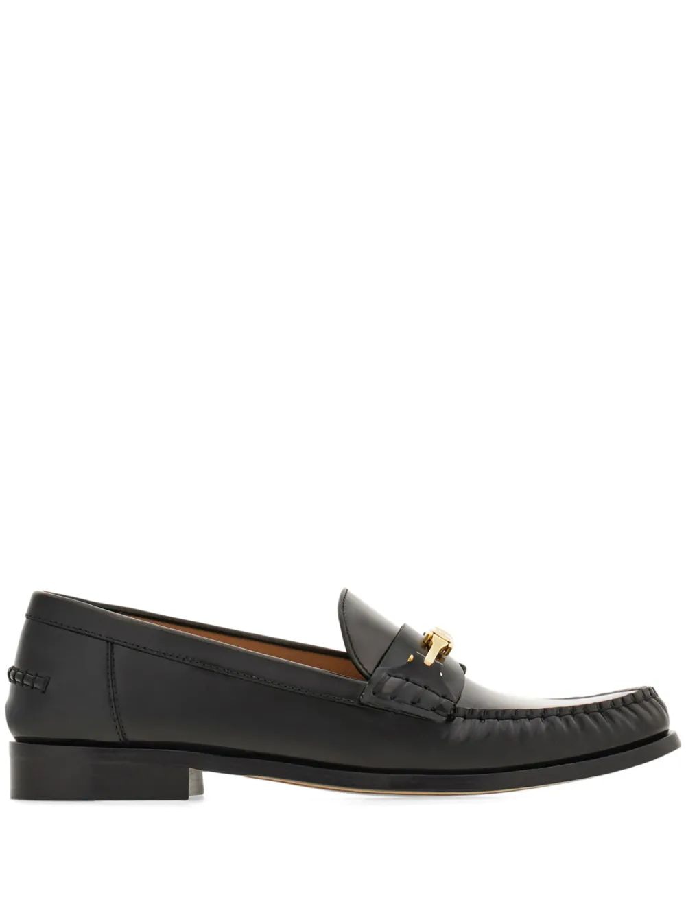 Ferragamo New Vara Chain Moccasins for Women