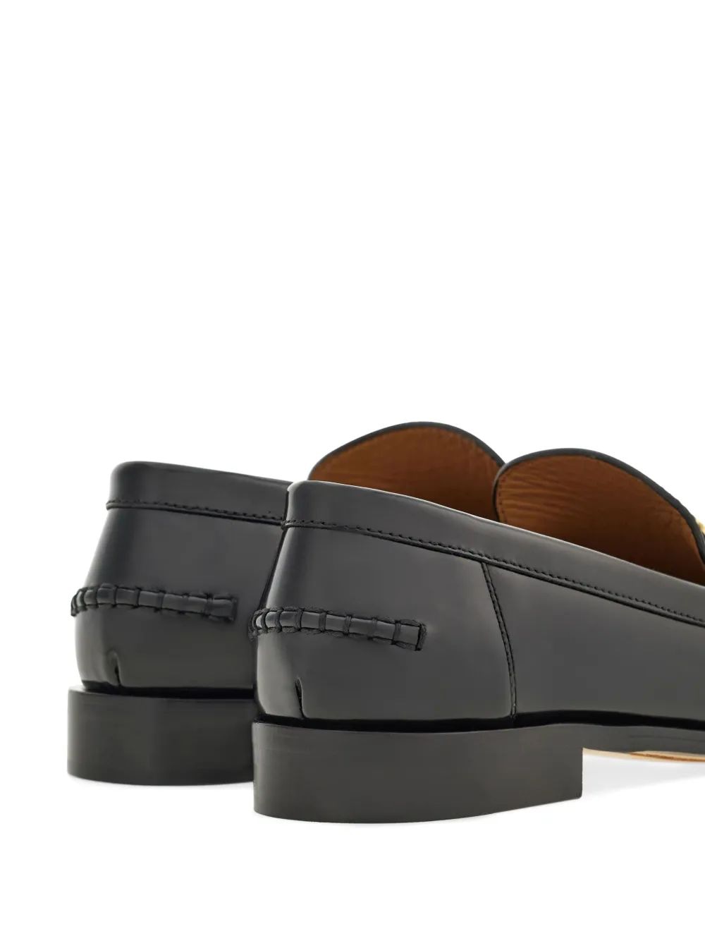 Ferragamo New Vara Chain Moccasins for Women
