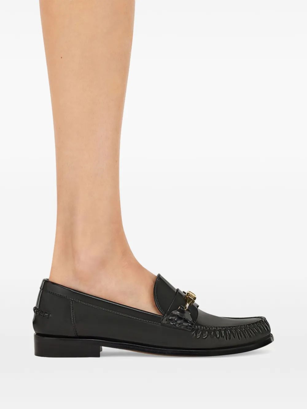 Ferragamo New Vara Chain Moccasins for Women