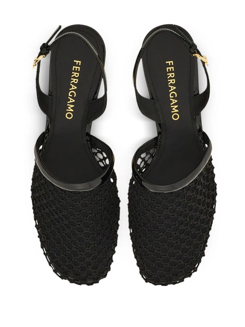 Ferragamo Stylish Slingback Pumps for Women - 40 Size