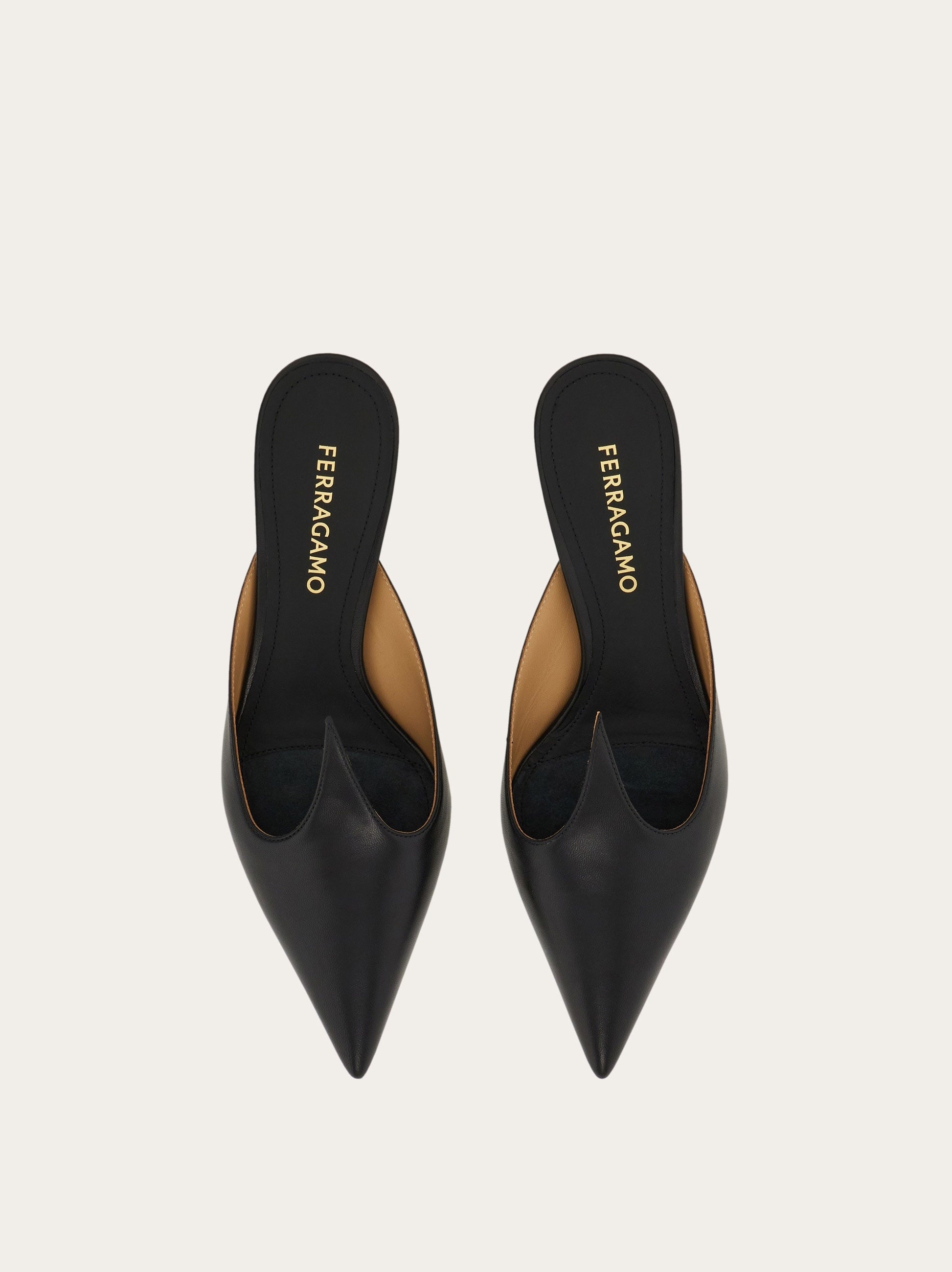 Ferragamo Heart Upper Flat Sandals for Women