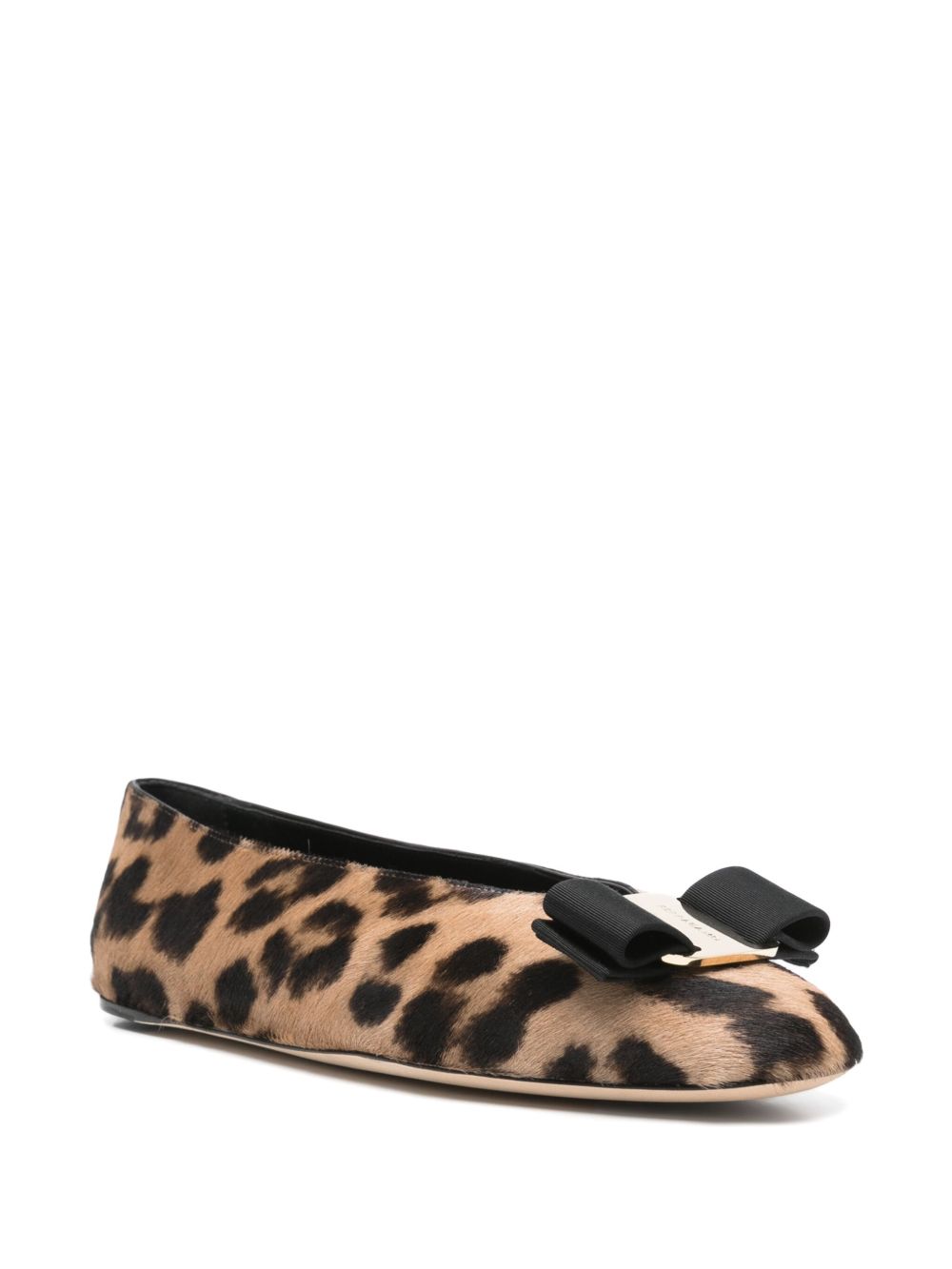 Ferragamo Leather Ballet Flats for Women - FW25 Collection