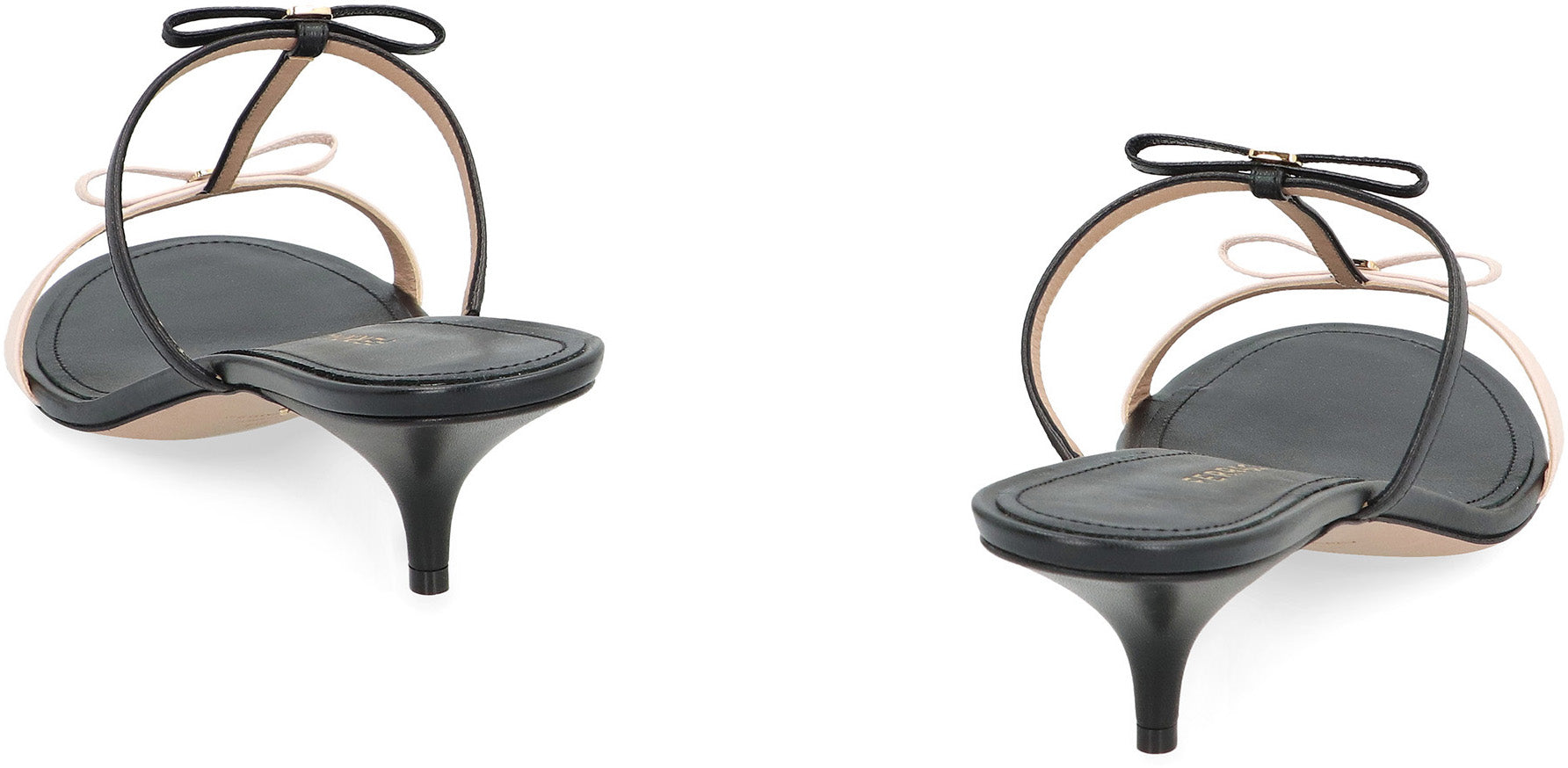 Ferragamo Women’s Mini Bow Leather Flats