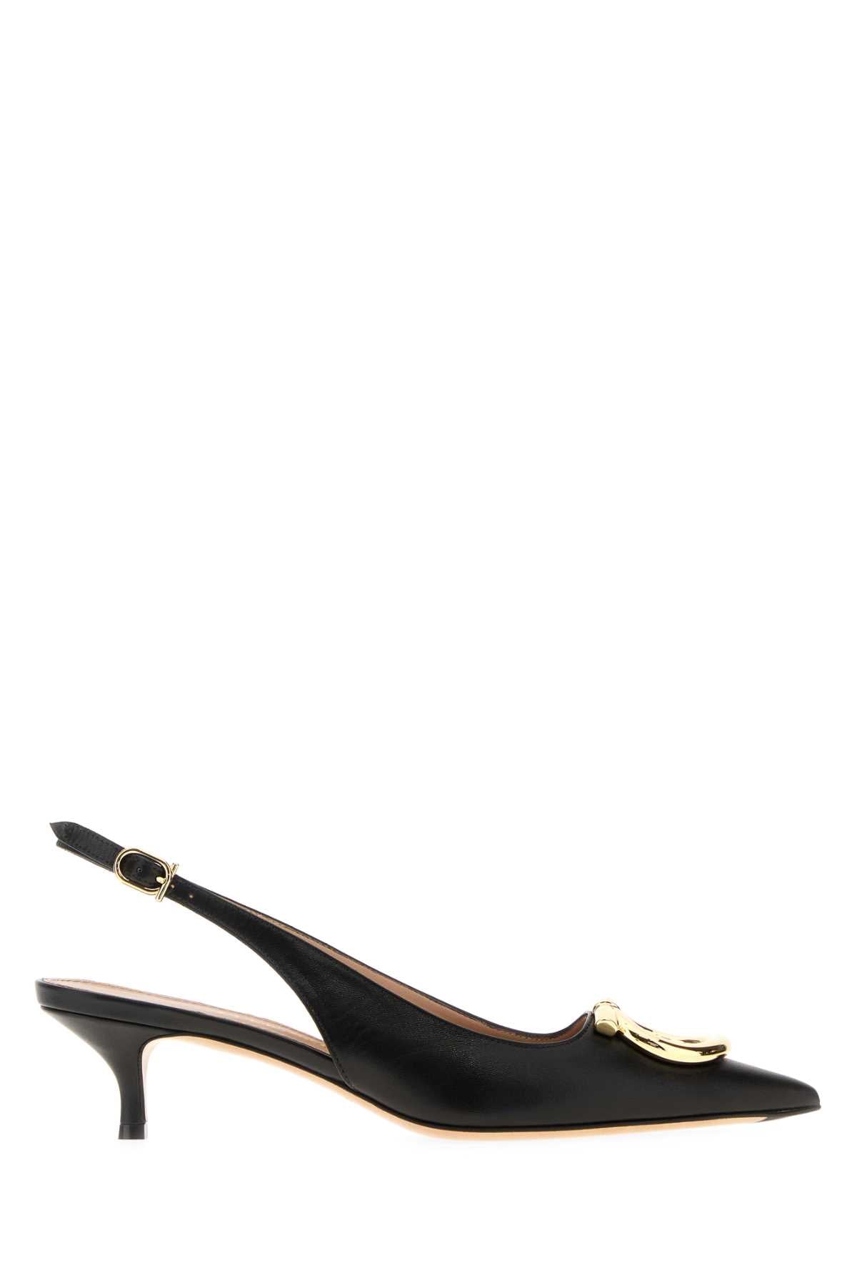 Ferragamo Elegant 40mm Leather Pumps