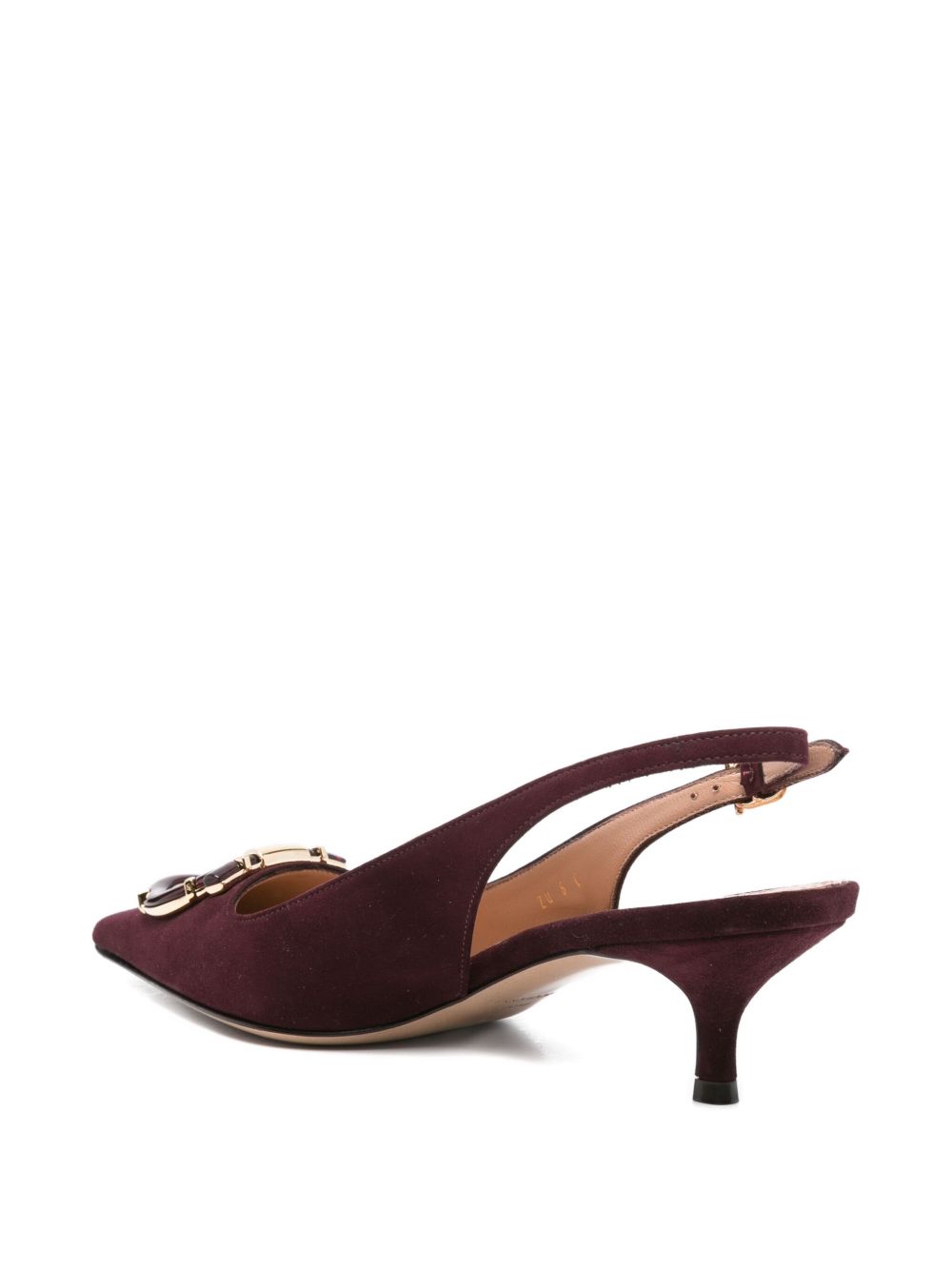 Ferragamo Leather Slingback Pumps