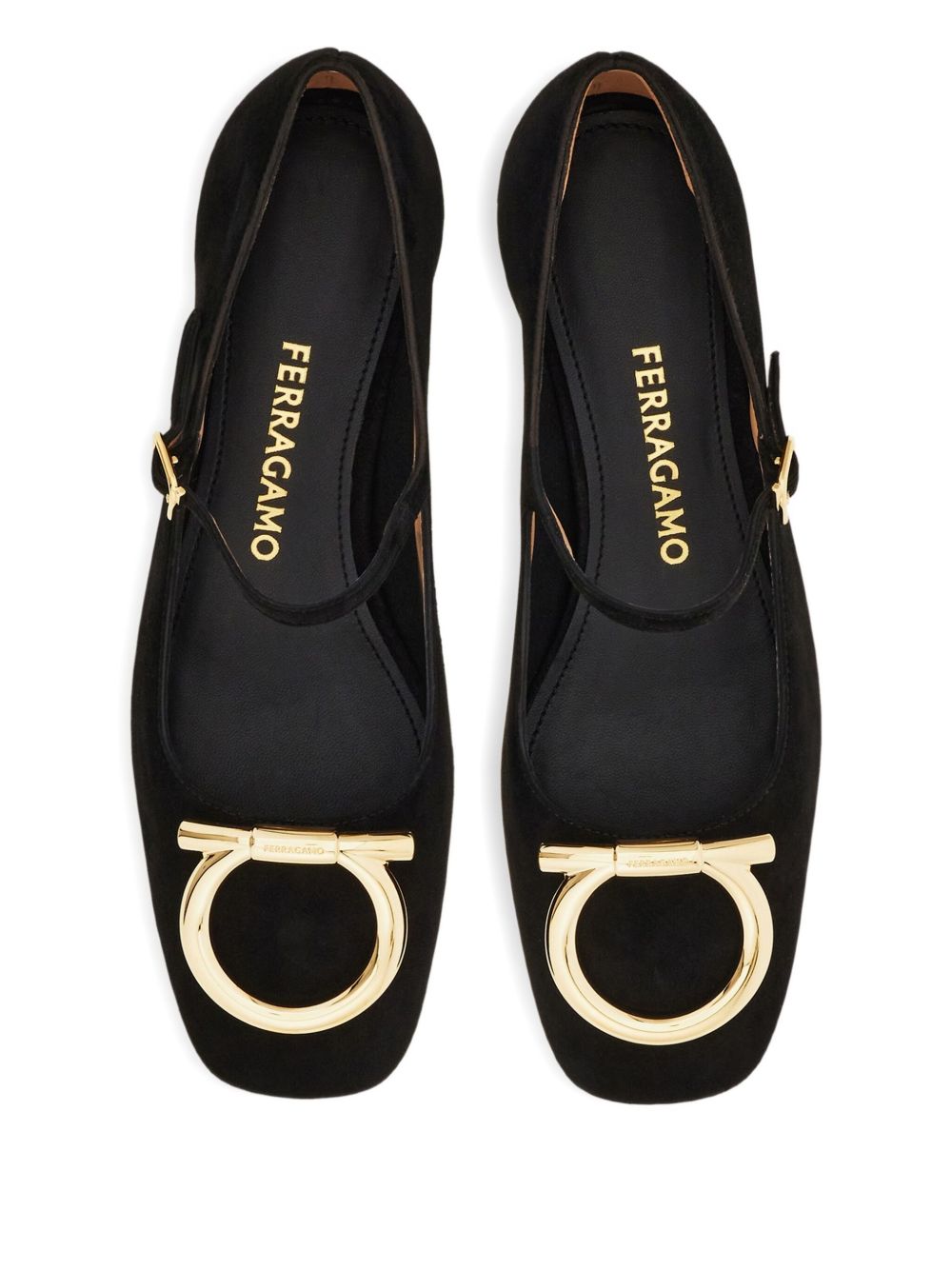 Ferragamo Leather Ballet Flats for Women
