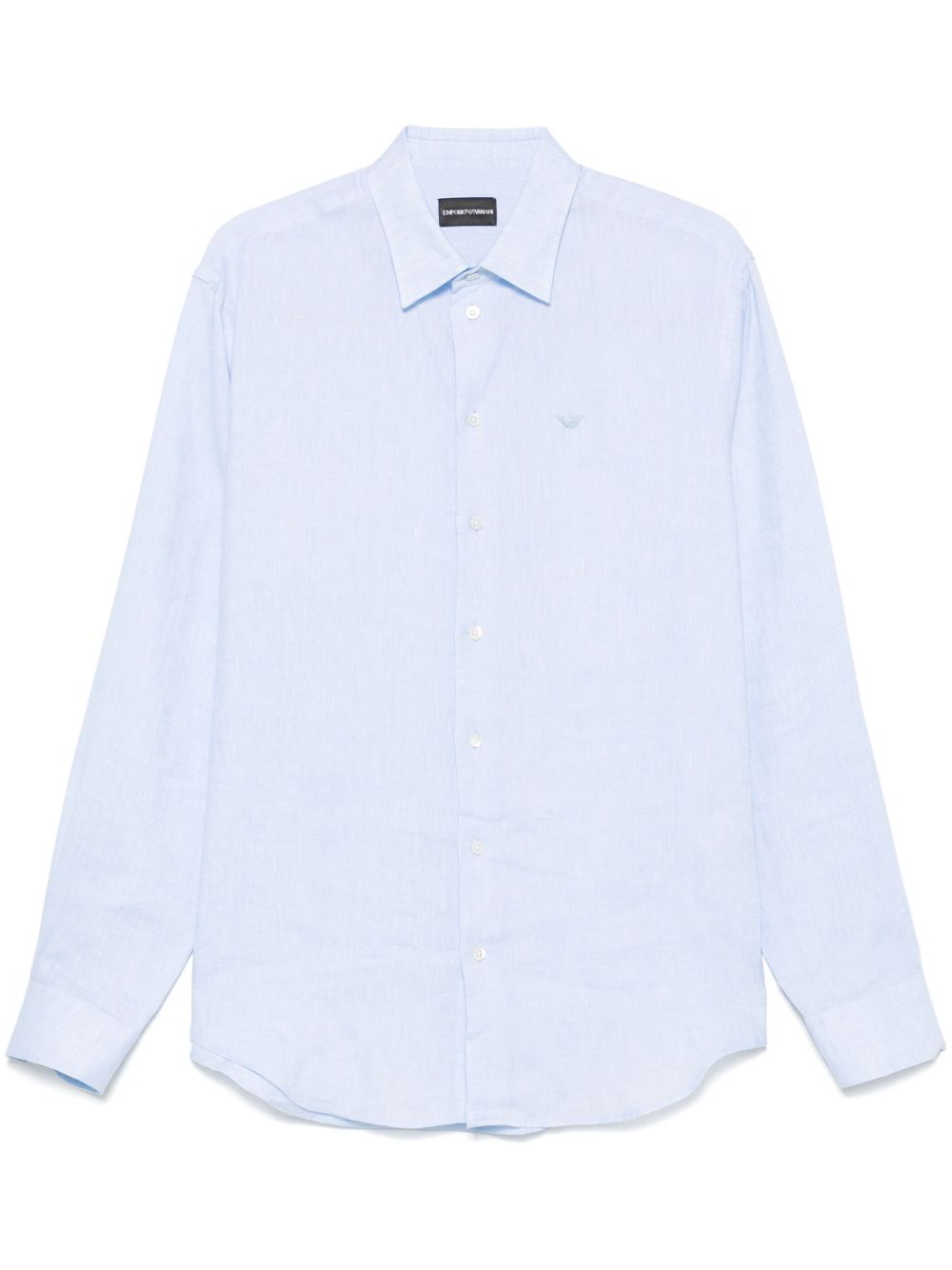 EMPORIO ARMANI Classic Linen Shirt for Men