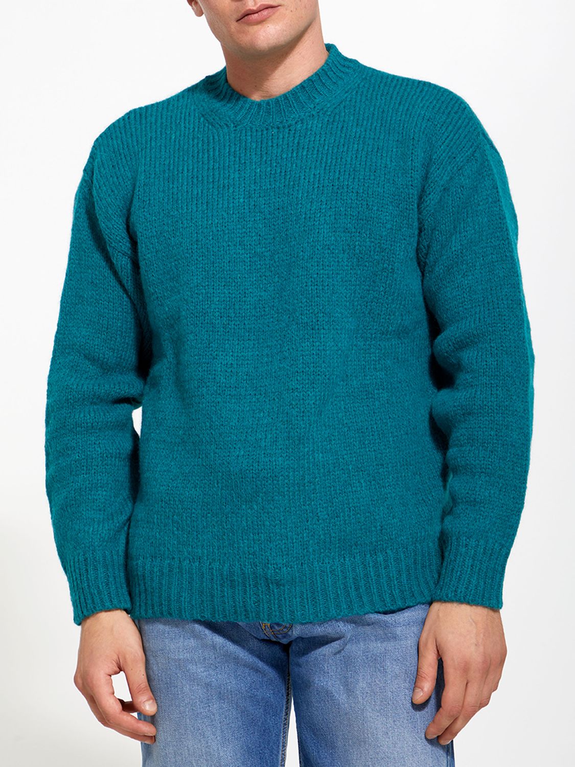 ROBERTO COLLINA Men's Merino Wool Sweater - Regular Fit, Size 50