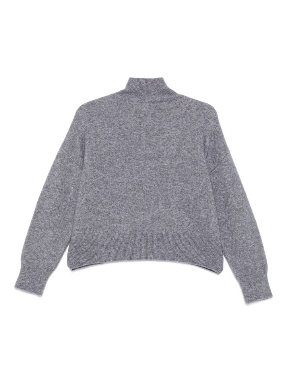 MRZ High Neck Cashmere and Silk Jumper for Women