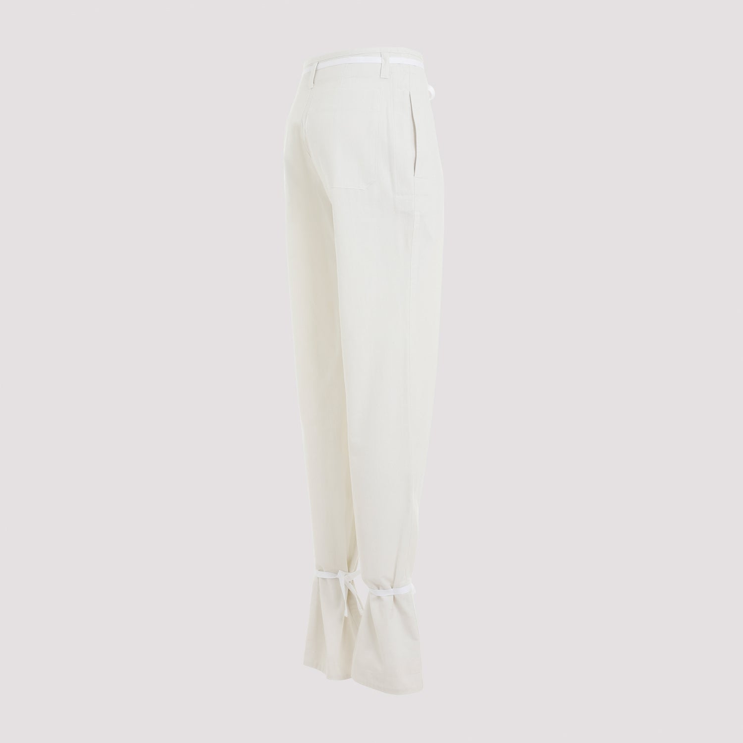 LEMAIRE Straight Pants with Strings