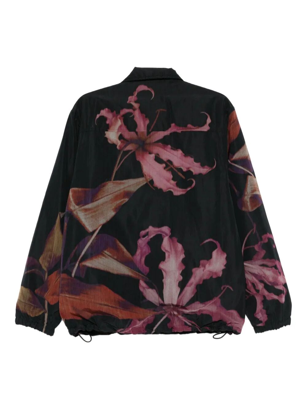 DRIES VAN NOTEN Nylon Shirt Jacket for Men - FW25 Collection
