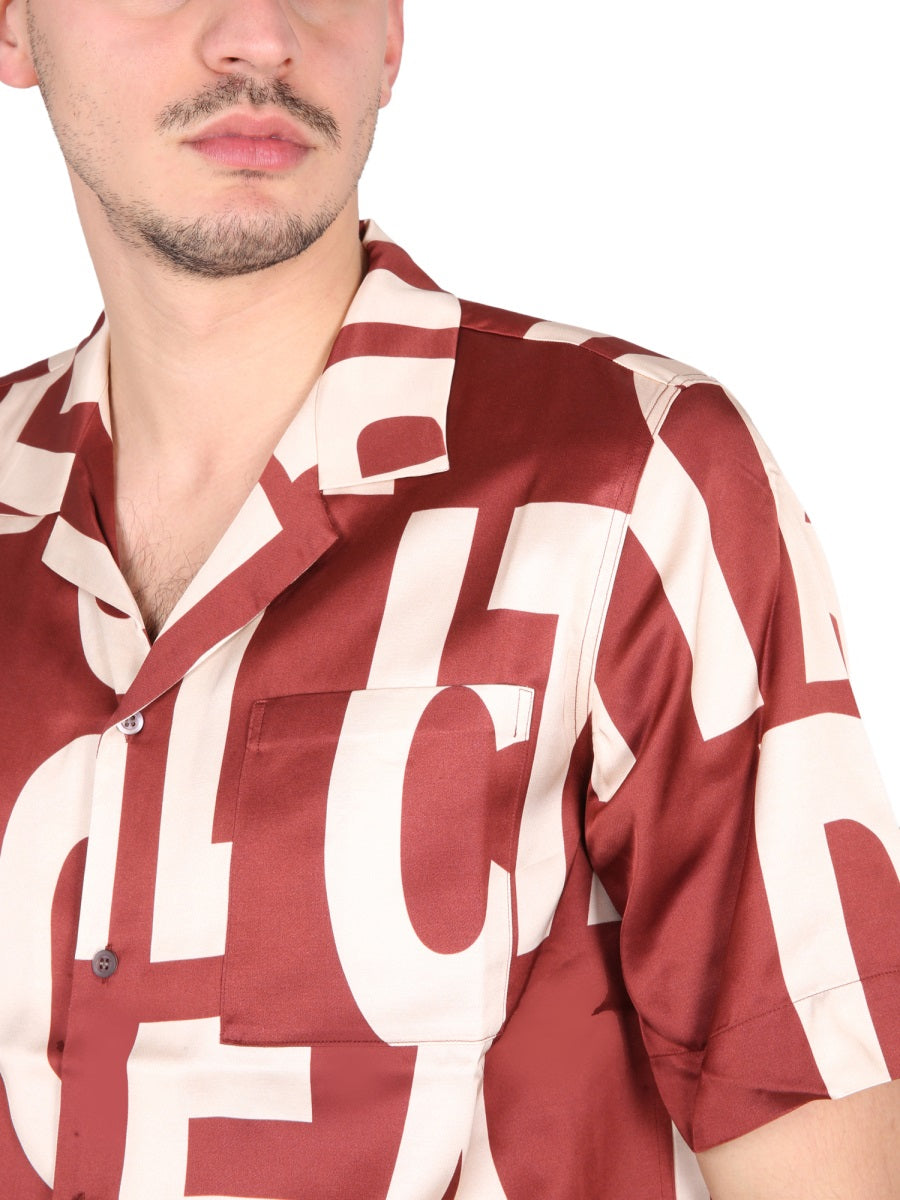 DRIES VAN NOTEN Bowling Collar Shirt for Men - SS23 Edition