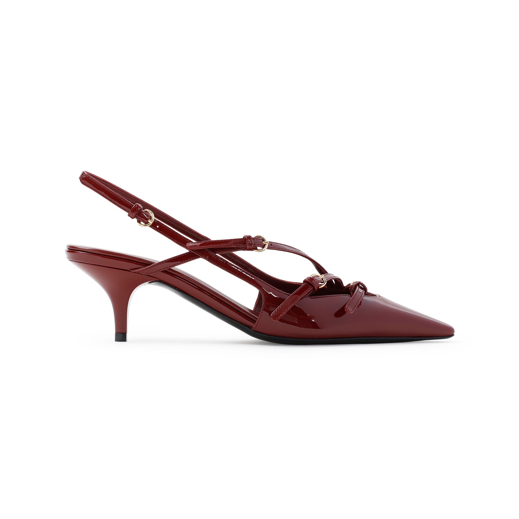 MIU MIU Patent Leather Pumps with 5.5 cm Heel for Men