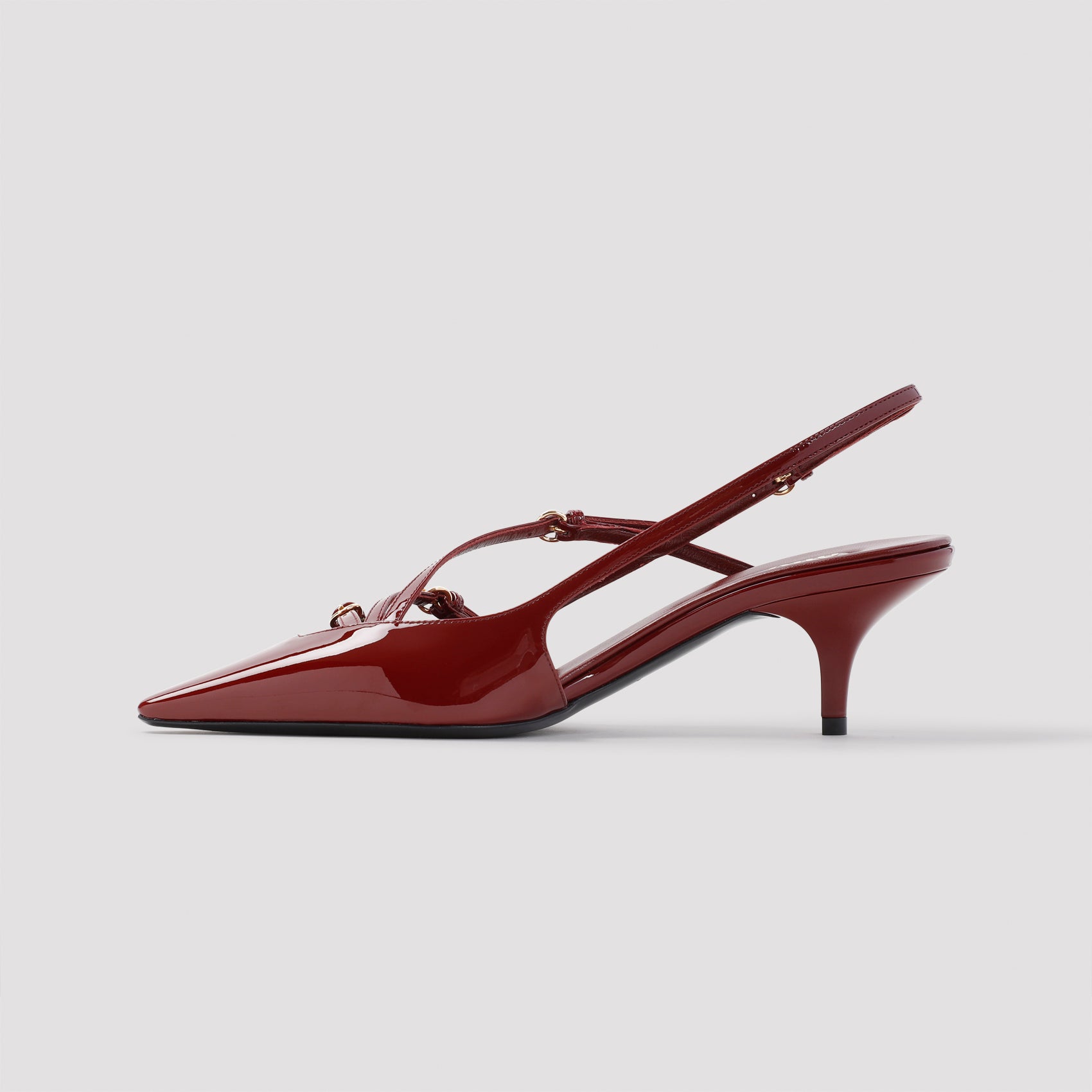 MIU MIU Patent Leather Pumps with 5.5 cm Heel for Men