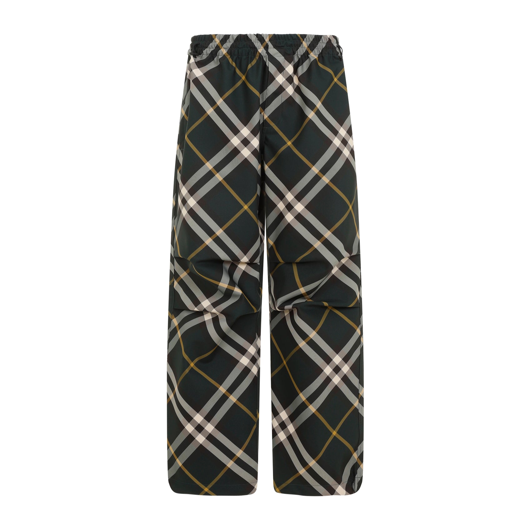 BURBERRY Check Trousers for Men - Regular & Straight Leg