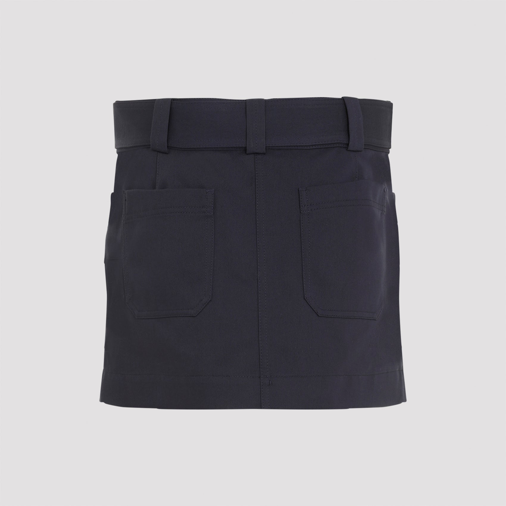 CHLOE Cotton Mini Skirt for Men - FW24 Collection