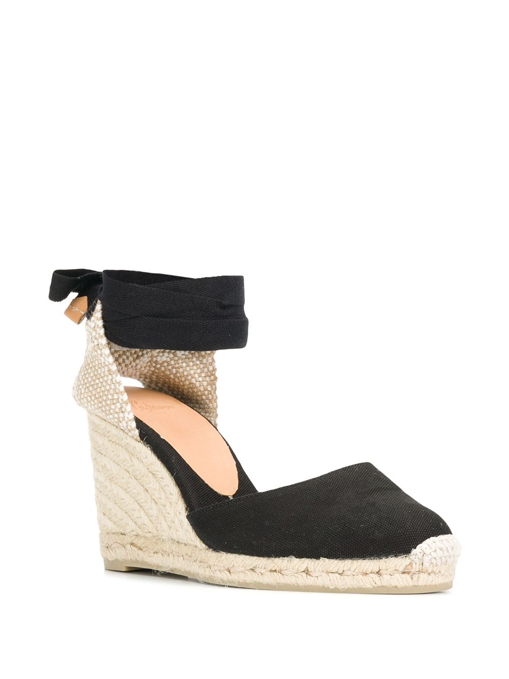CASTAÑER Organic Cotton Espadrille with Ribbon Closure