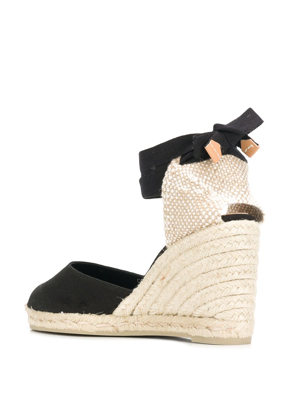 CASTAÑER Organic Cotton Espadrille with Ribbon Closure