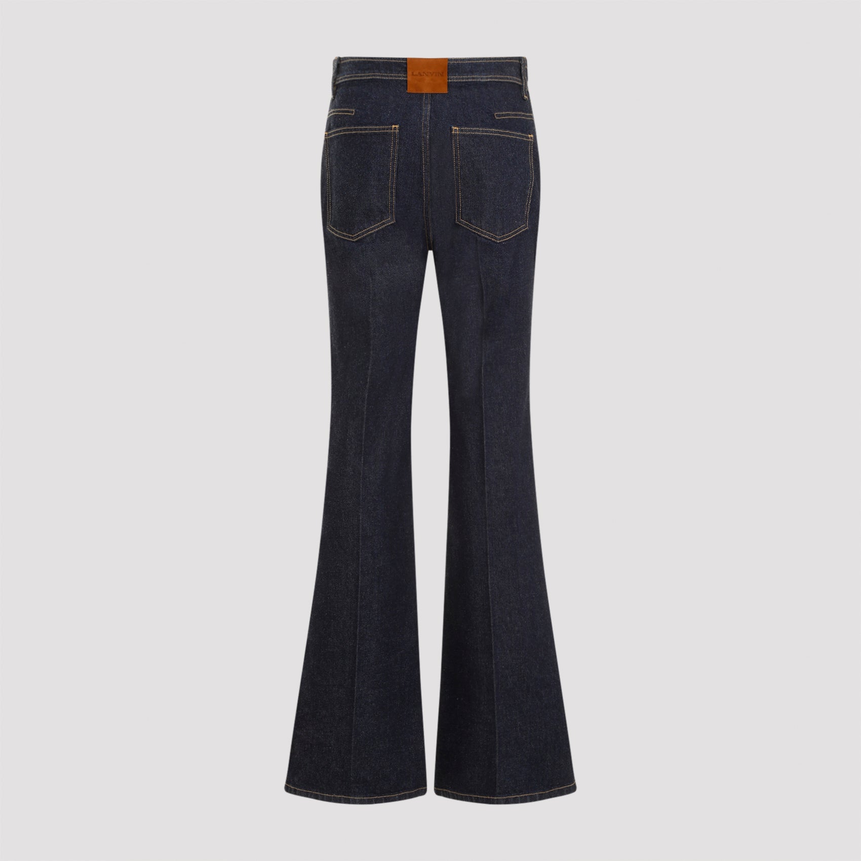 LANVIN Wide Leg Denim Jeans for Men