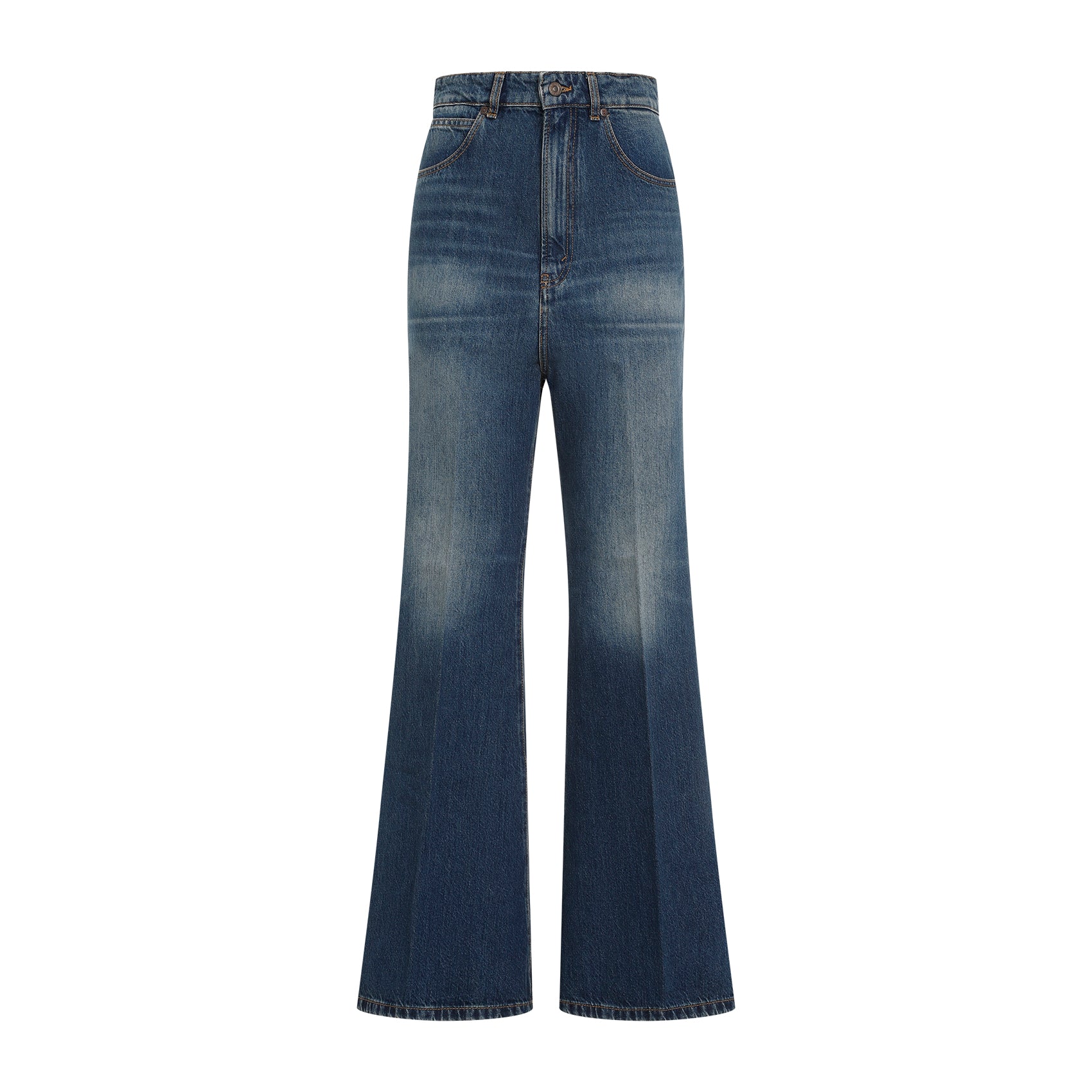 VICTORIA BECKHAM Wide Leg Kick Jeans - Men’s Fit