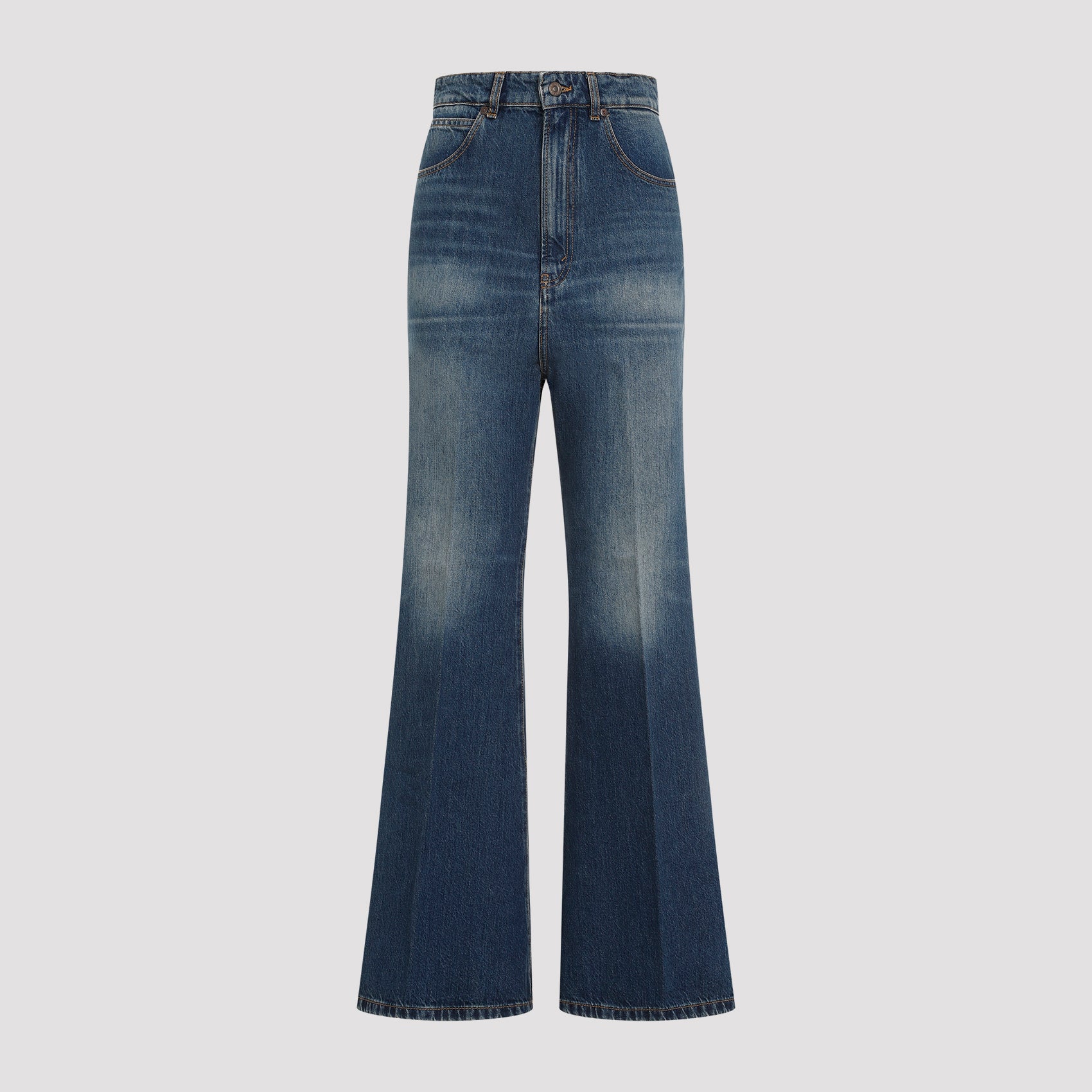 VICTORIA BECKHAM Wide Leg Kick Jeans - Men’s Fit