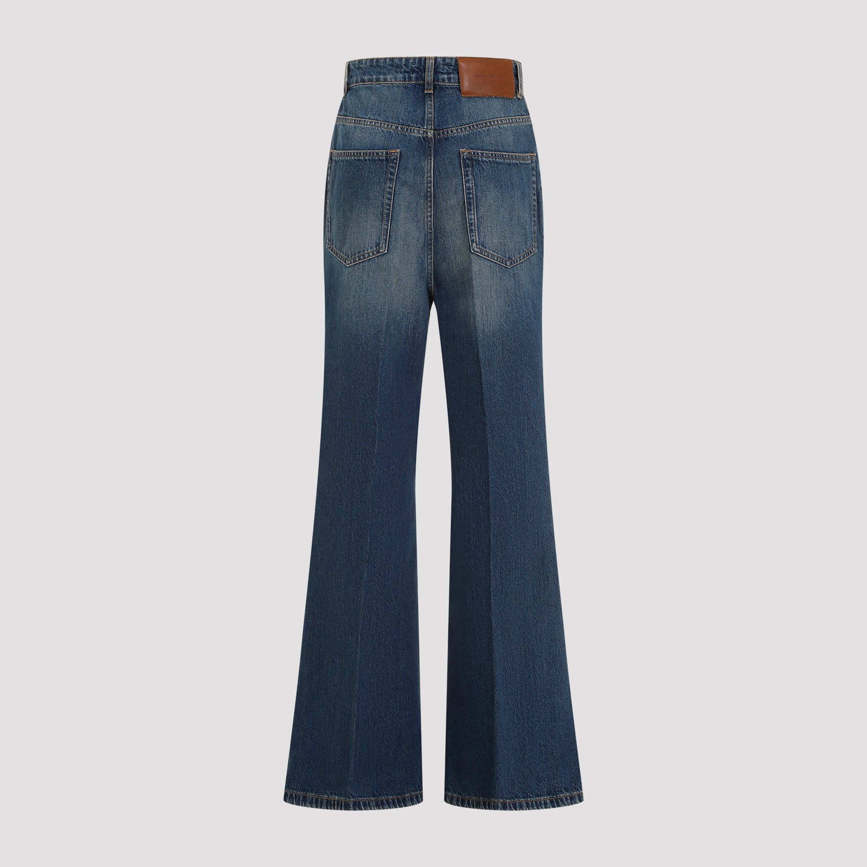 VICTORIA BECKHAM Wide Leg Kick Jeans - Men’s Fit