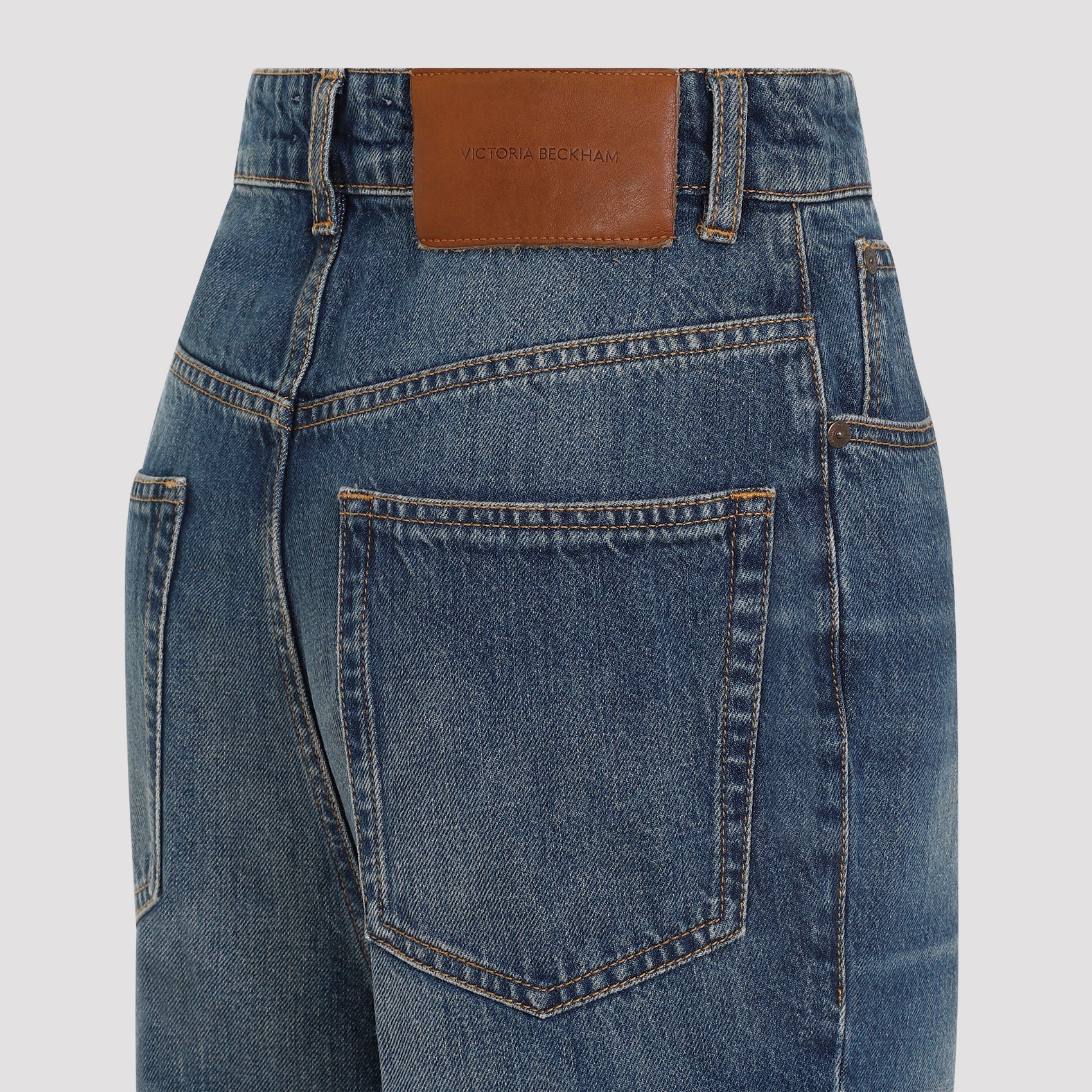 VICTORIA BECKHAM Wide Leg Kick Jeans - Men’s Fit