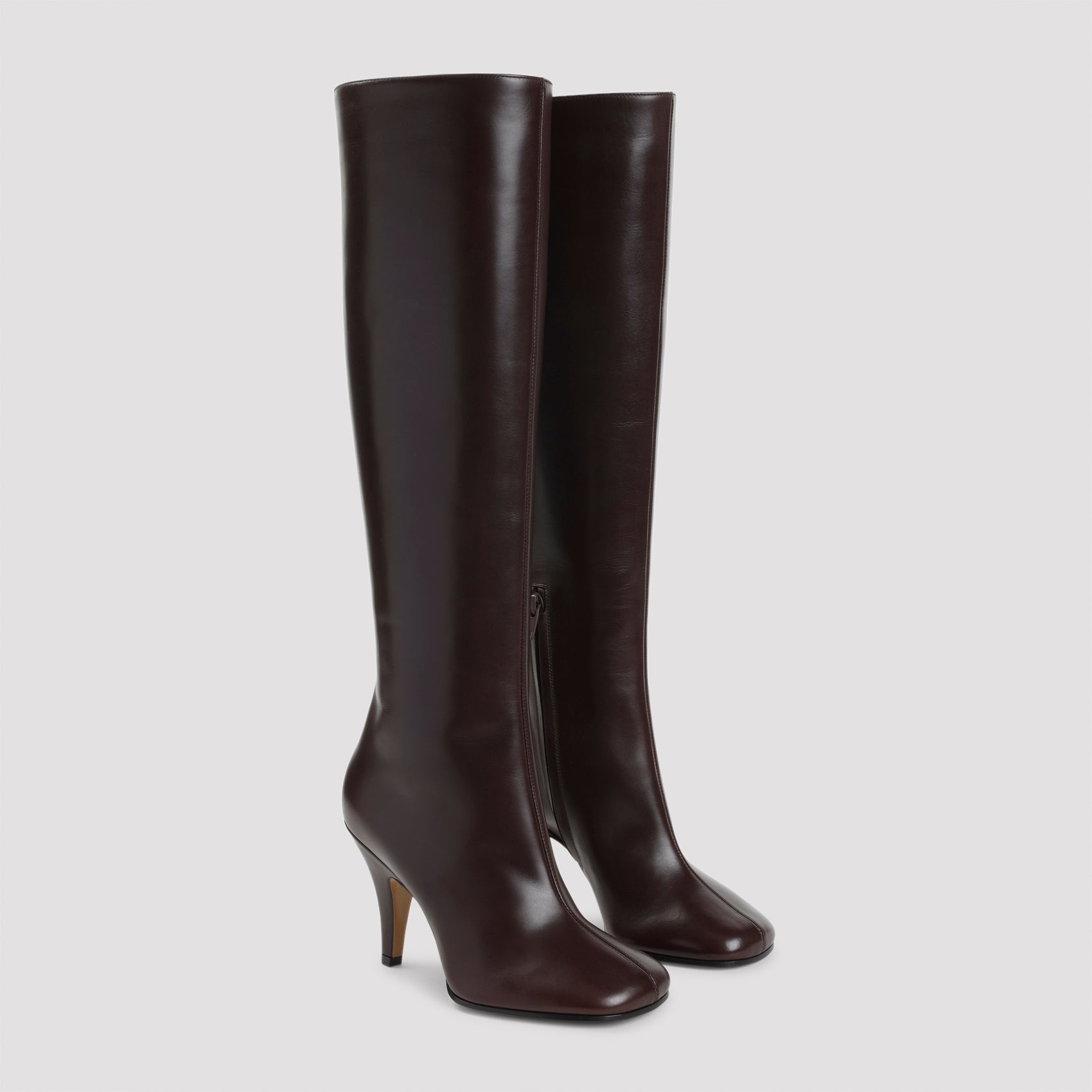 PHOEBE PHILO Knee High Boot with 9cm Heel for Men