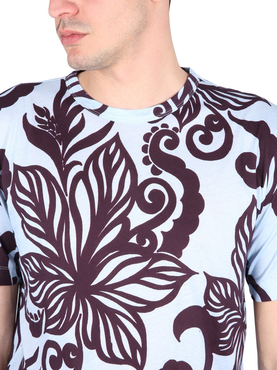 DRIES VAN NOTEN Floral Crewneck T-Shirt