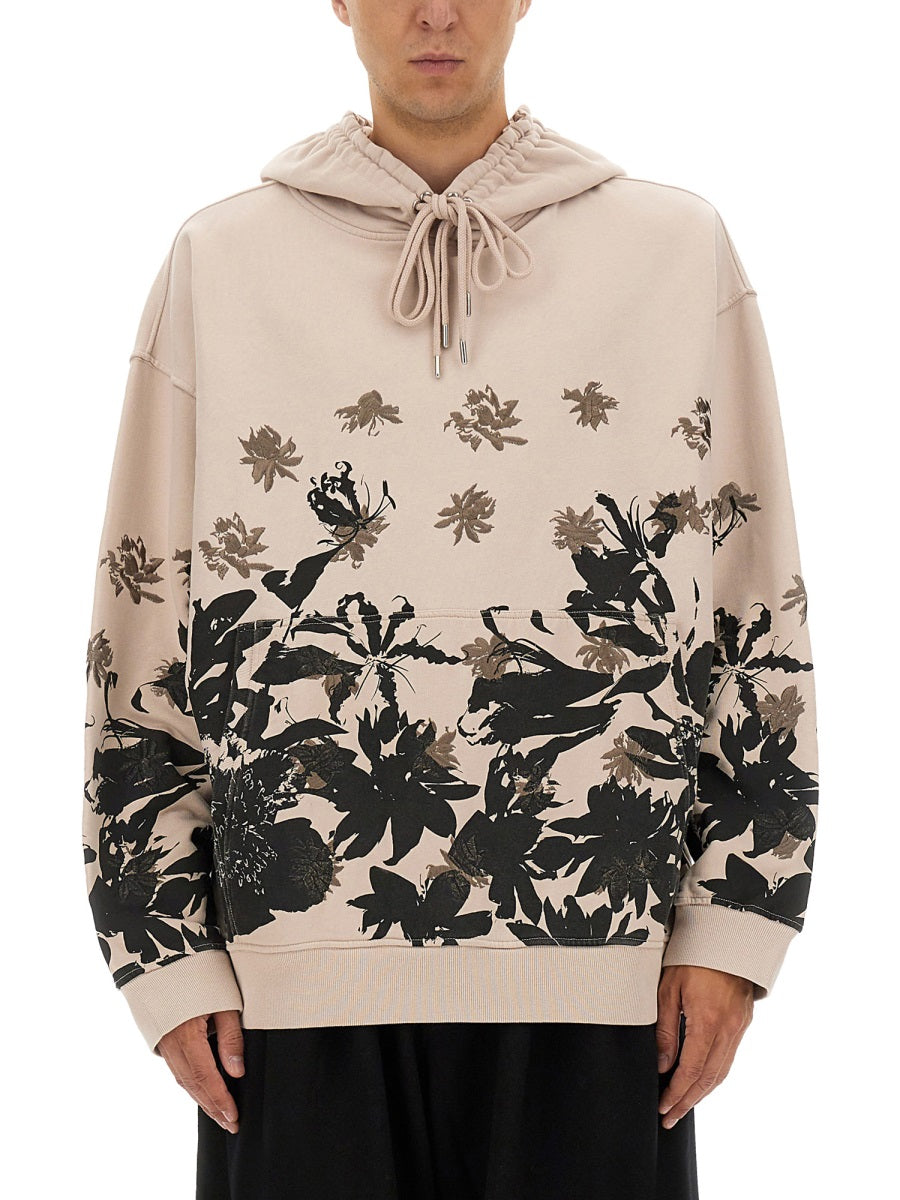 DRIES VAN NOTEN Men's Classic Cotton Hoodie - Size L