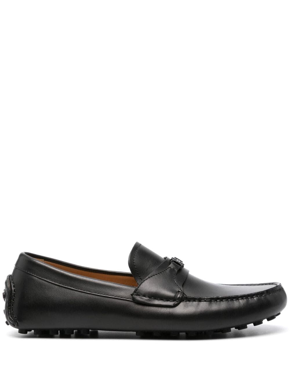 Ferragamo Men's Gancini Hook Driver Moccasins