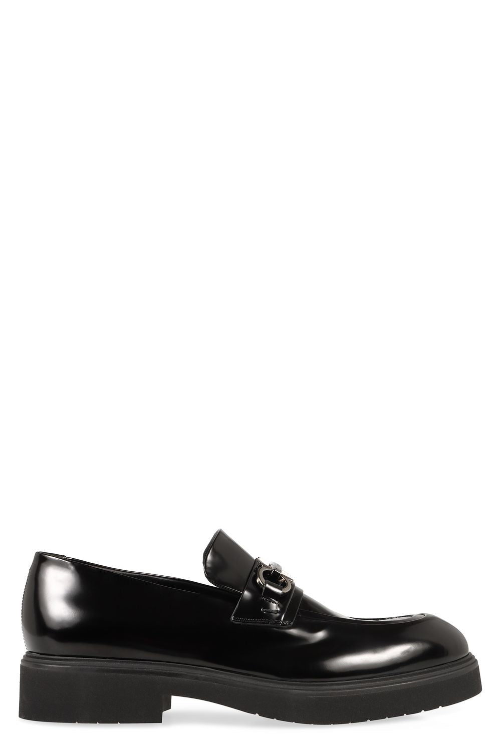 Ferragamo Elegant Leather Loafers for Men