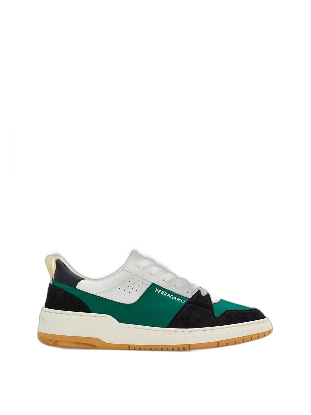 Ferragamo Logo Printed Low Top Sneakers for Men