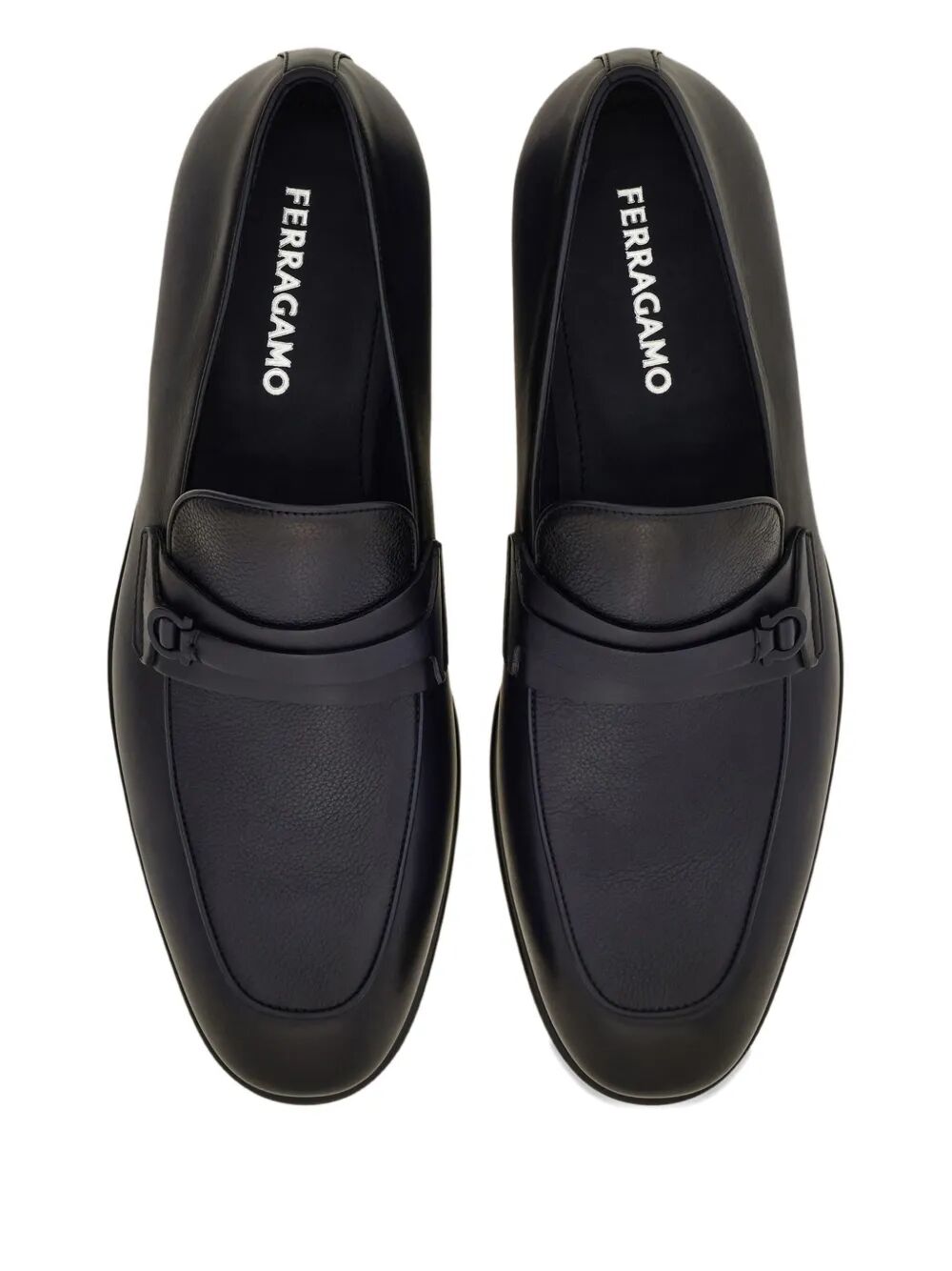 Ferragamo Shaded Leather Loafers for Men
