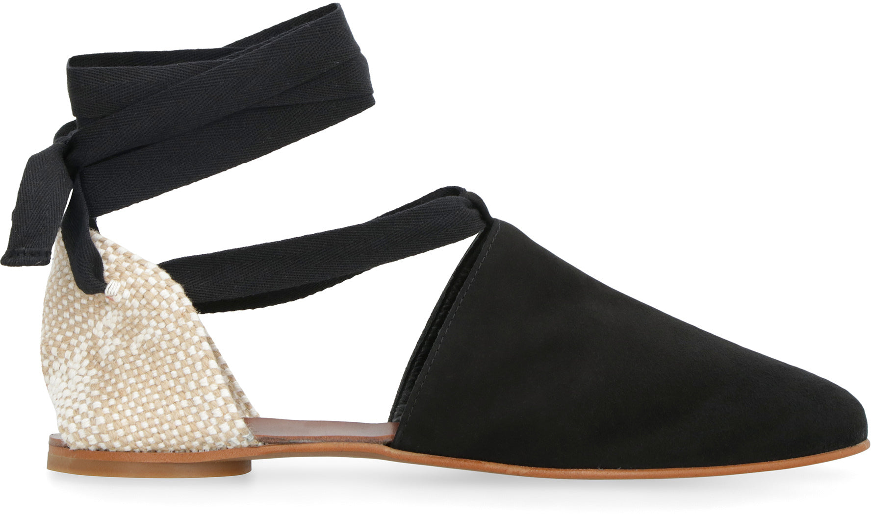 CASTAÑER Gala Suede Tie-Up Ankle Strap Espadrilles