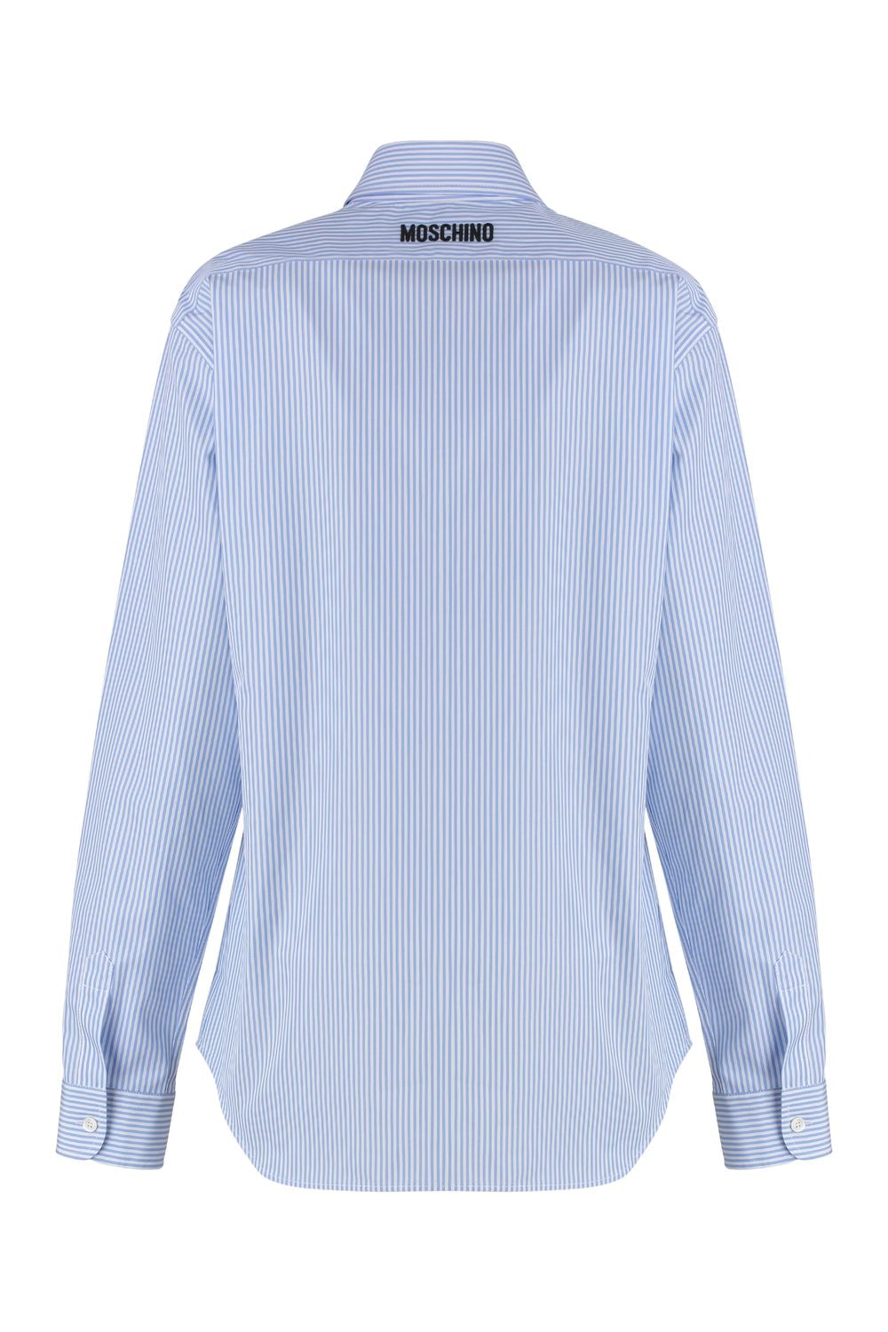 MOSCHINO COUTURE Striped Cotton Shirt for Women