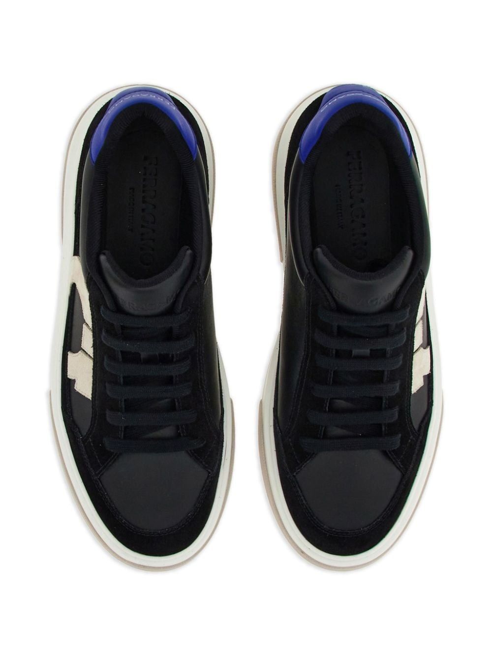 Ferragamo Low Sneaker with Hooks for Men